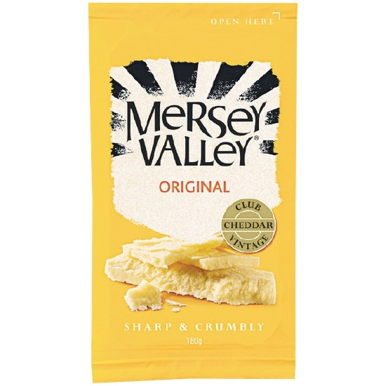 Mersey Valley Cheddar 180g Varieties – From the Deli