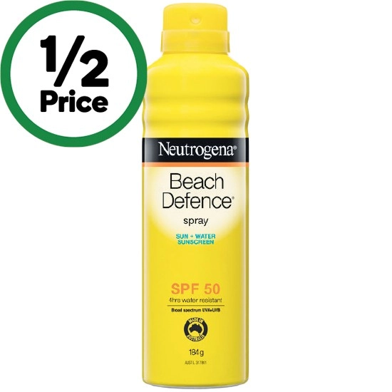 Neutrogena Beach Defence Spray Sunscreen SPF50 184g~