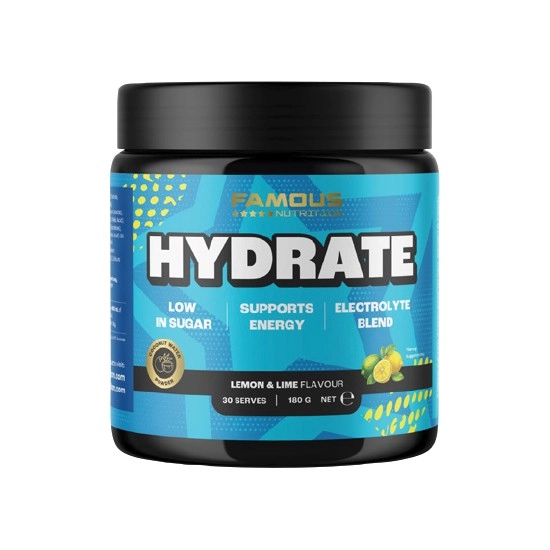 NEW Famous Nutrition Hydrate Powder 180g~