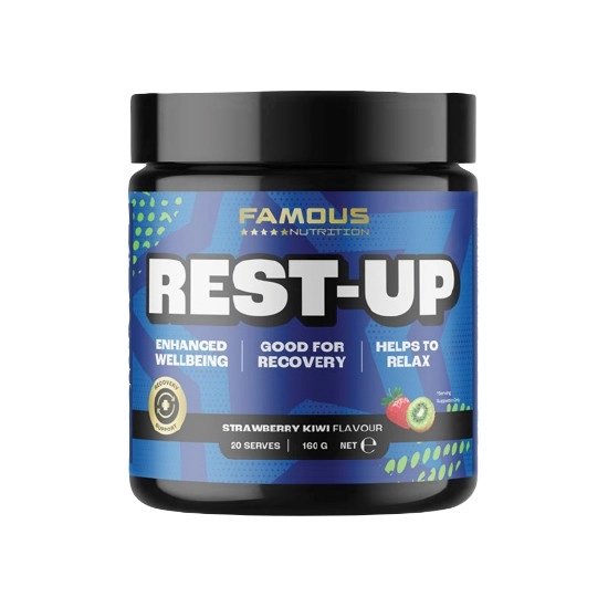 NEW Famous Nutrition Rest-Up Powder 160g~