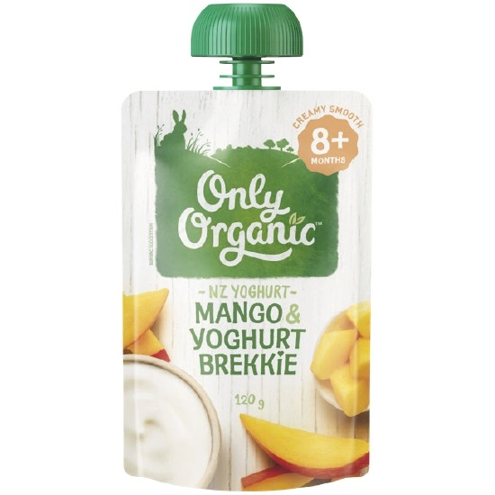 Only Organic Baby Food Pouch 120g