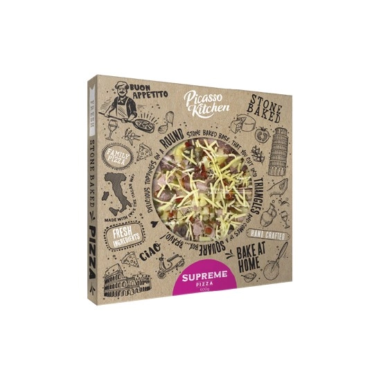 Picasso Kitchen Stone Baked Family Pizza 600g – From the Deli