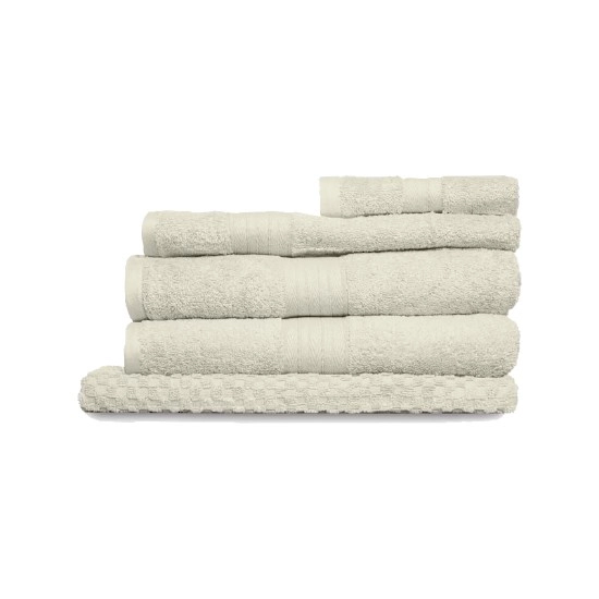 Sheraton Luxury Egyptian Cotton 5 Piece Towel Pack – Flax