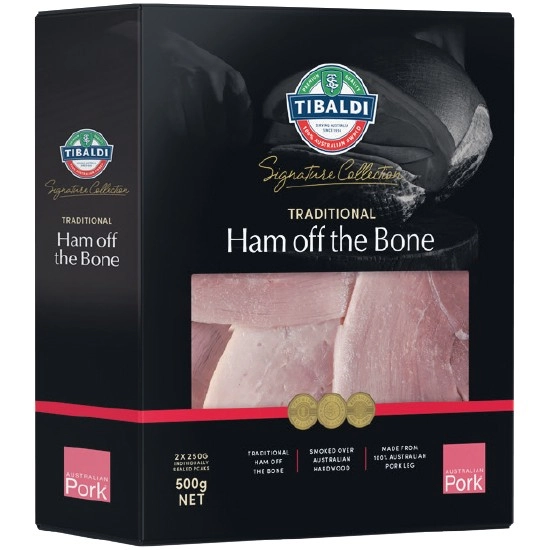 Tibaldi Ham off the Bone 500g – From the Fridge