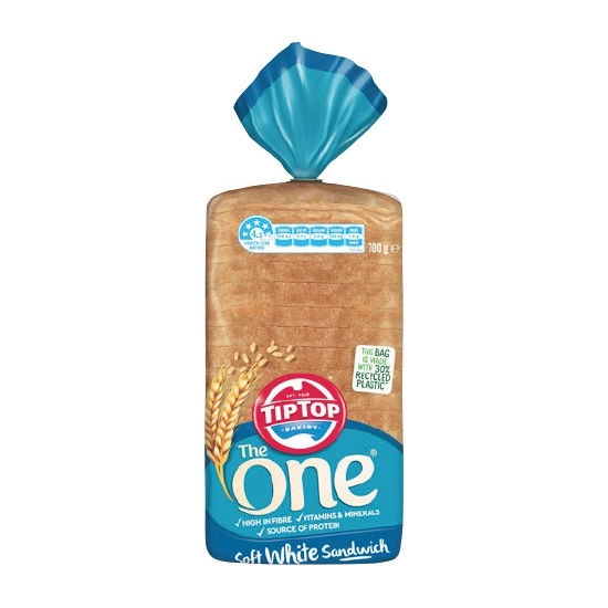 Tip Top The One Bread Loaf Varieties 700g