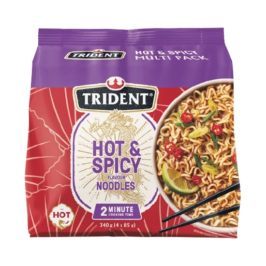 Trident Oriental Noodles 340g Pk 4