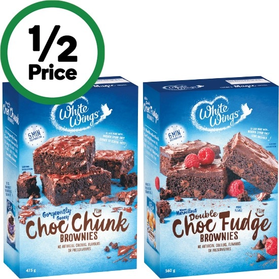 White Wings Baking Mixes 230-560g