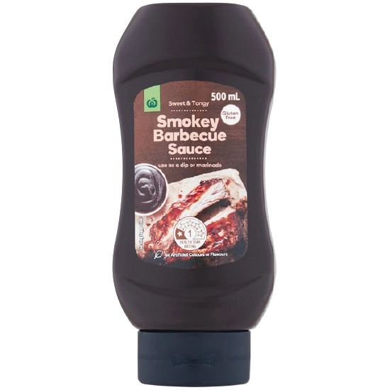 Woolworths Smokey Barbecue Sauce 500ml