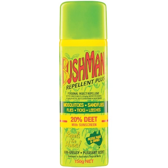 Bushman Insect Repellent 20% Deet With Sunscreen 150g*