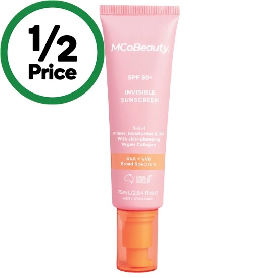 MCoBeauty Invisible Sunscreen SPF50+ 75ml*