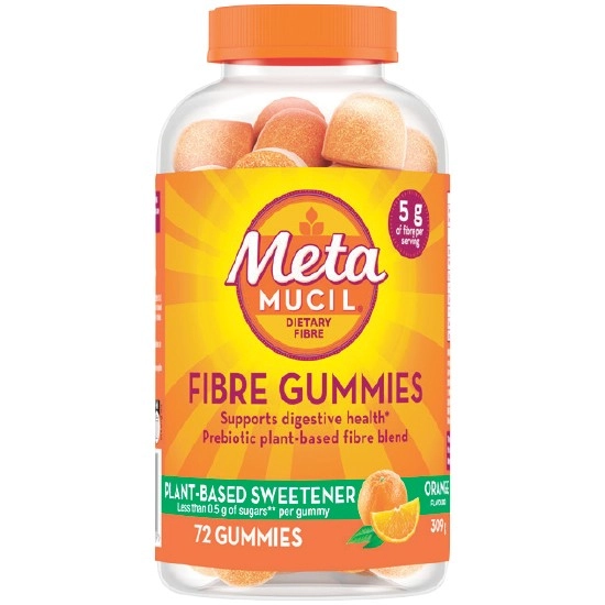 Metamucil Fibre Gummies For Digestive Health Pk 72^