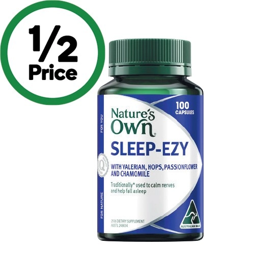 Nature’s Own Sleep-Ezy Capsules Pk 100^