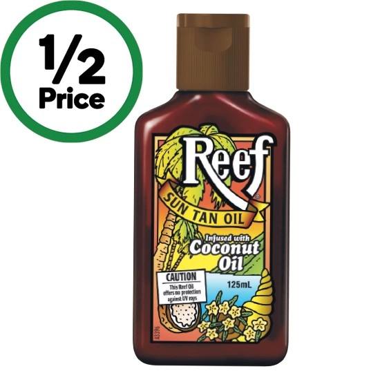 Reef Sun Tan Oil with Coconut Oil 125ml*