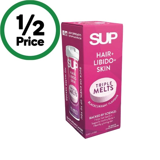 SUP Hair Libido Skin Melts Pk 30^