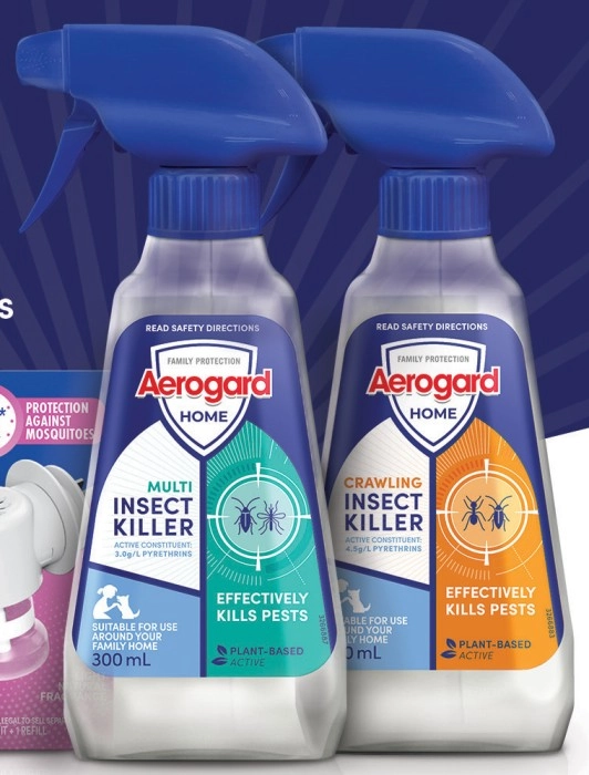 Aerogard Home Plant Based Multi Insect Killer or Crawling Insect Killer 300mL