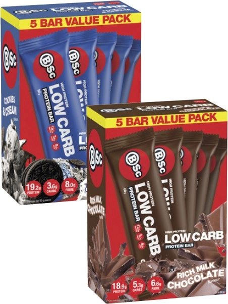 BSc Bodyscience High Protein Bar 5 Pack 300g