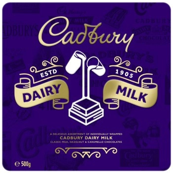 Cadbury Dairy Milk Heritage Tin 500g