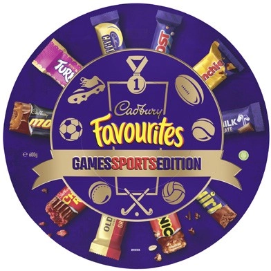 Cadbury Favourites Games Tin 600g