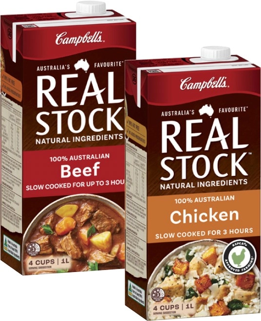 Campbell's Real Stock 1 Litre