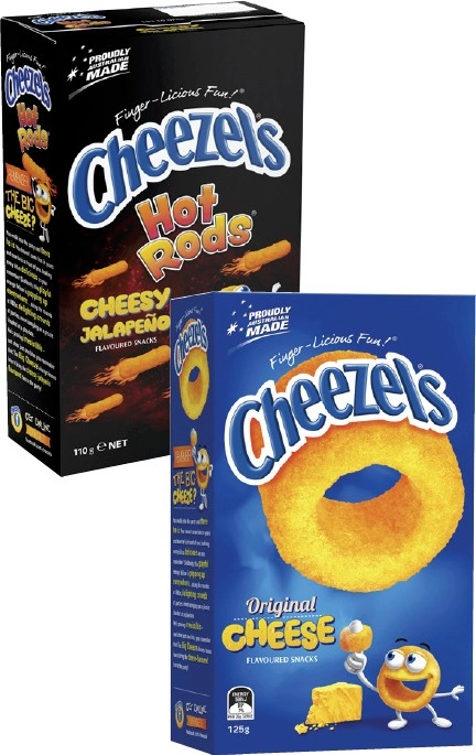 Cheezels 110g-125g