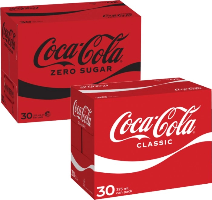 Coca-Cola Soft Drink 30x375mL