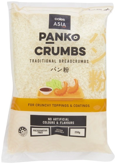 Coles Asia Panko Crumbs 250g