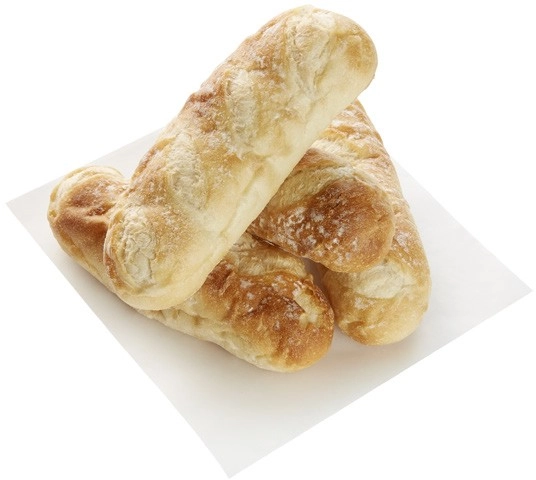 Coles Bakery Continental Rolls 3 Pack or 4 Pack