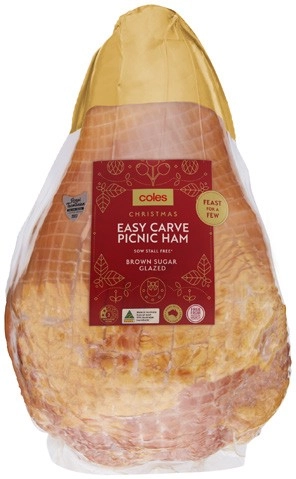 Coles Brown Sugar Glazed Easy Carve Ham