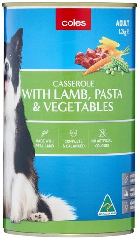 Coles Dog Food 1.2kg