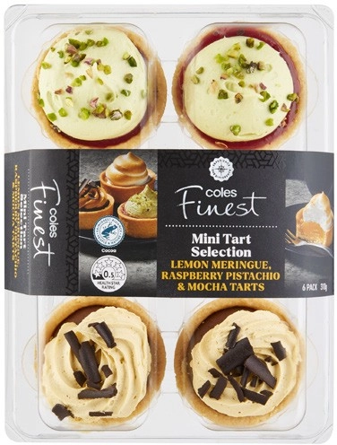 Coles Finest Mini Tart Selection 10 Pack