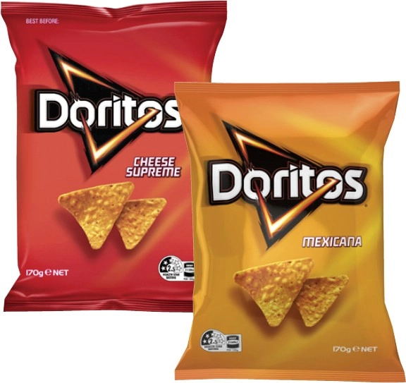 Doritos Corn Chips 150g-170g