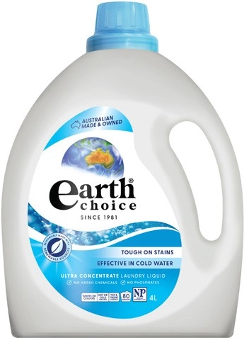 Earth Choice Ultra Concentrate Laundry Liquid 4 Litre