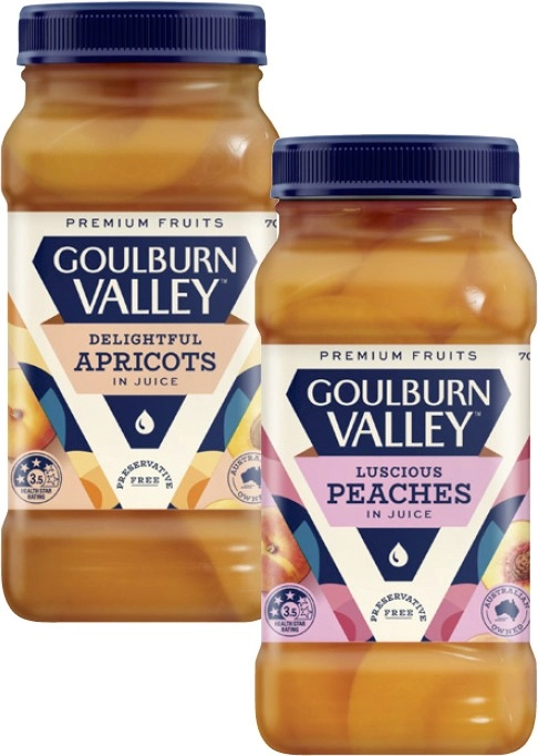 Goulburn Valley Fruits in Juice 700g