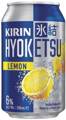 Kirin Hyoketsu Lemon Cans 4x330mL