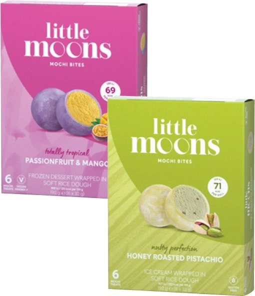 Little Moons Mochi Bites 6 Pack 192g