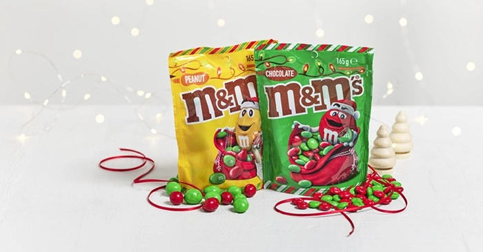 Mars M&Ms Sharebag Red & Green 165g