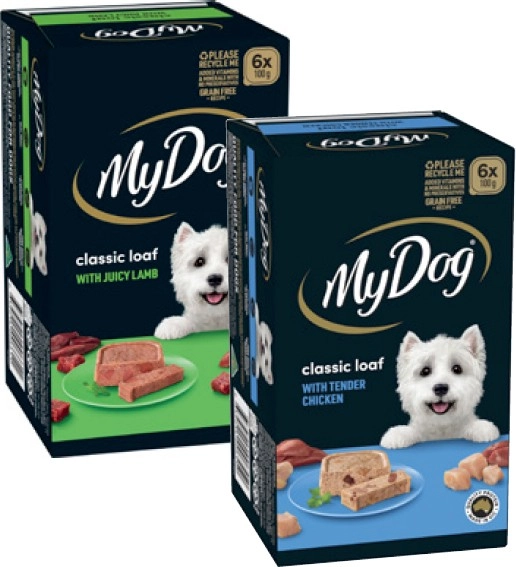 My Dog Dog Food 6x100g