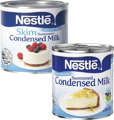 Nestlé Sweetened Condensed Milk 395g-410g