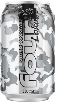 NEW Four Loko White Cans 4x330mL