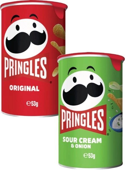 Pringles Potato Crisps 53g