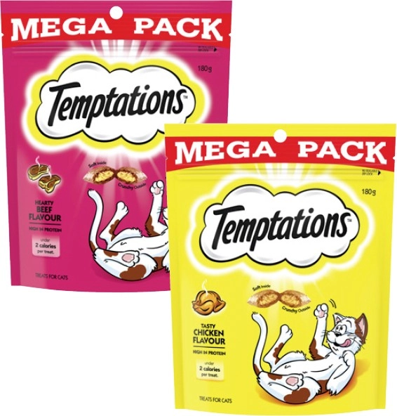 Temptations Cat Treats 180g