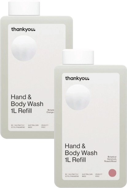 Thankyou Hand & Body Wash Refill 1 Litre