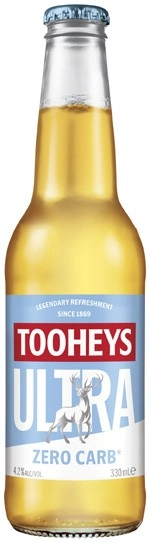 Tooheys Ultra Bottles 24x330mL