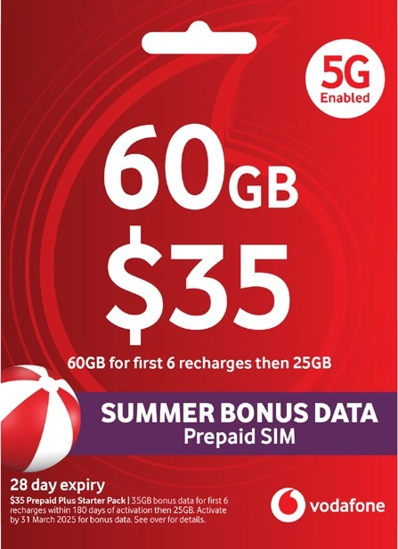 Vodafone $35 Starter Pack