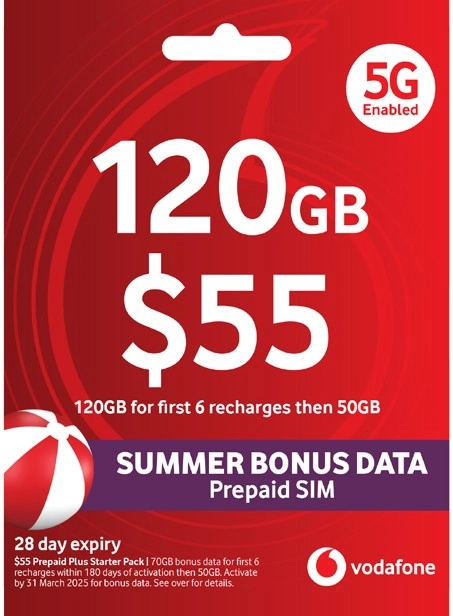 Vodafone $55 Starter Pack