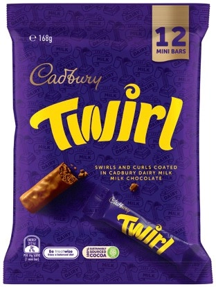 Cadbury Sharepacks 120-180g Selected Varieties