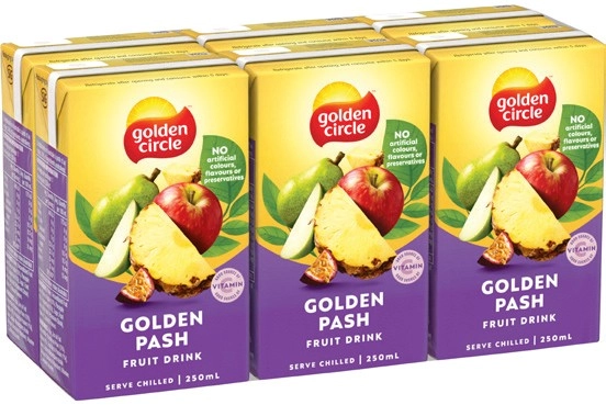 Golden Circle Fruit Drink 6x250mL Selected Varieties