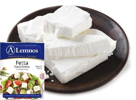 Lemnos Fetta Traditional or Reduced Fat 180g