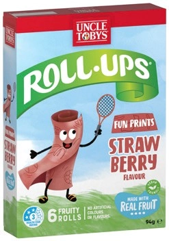 Uncle Tobys Roll‑Ups 6 Pack Selected Varieties