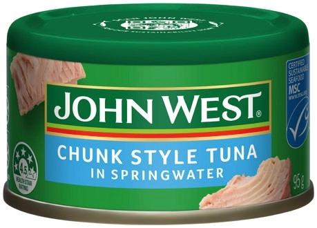 John West Tuna 95g Selected Varieties